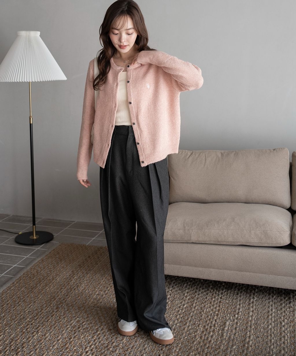 U.S. POLO ASSN. 25AW 微起毛感開襟衫_16