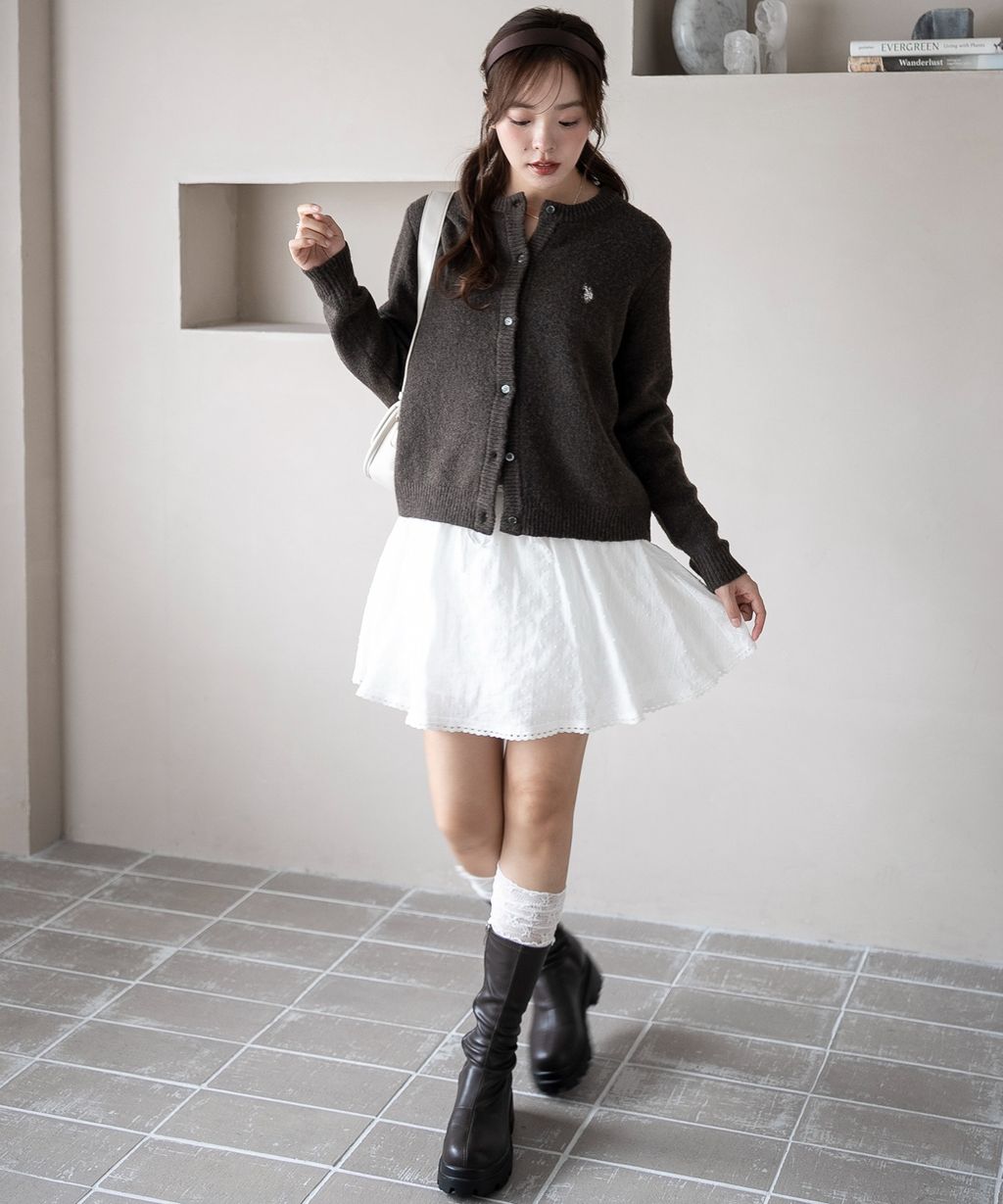 U.S. POLO ASSN. 25AW 微起毛感開襟衫_26