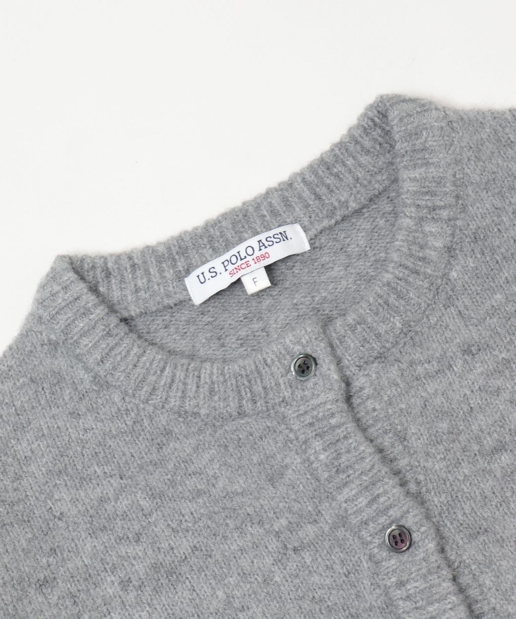 U.S. POLO ASSN. 25AW 微起毛感開襟衫_47