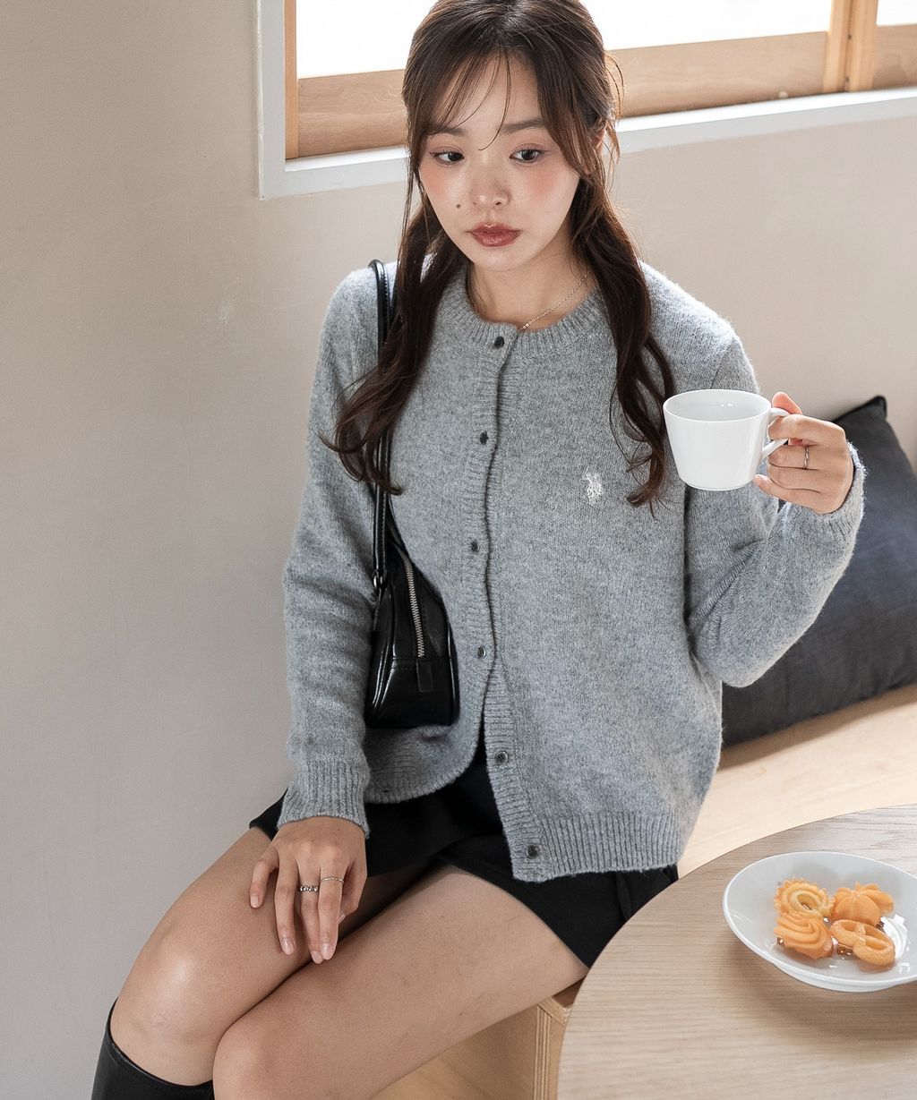 U.S. POLO ASSN. 25AW 微起毛感開襟衫_39