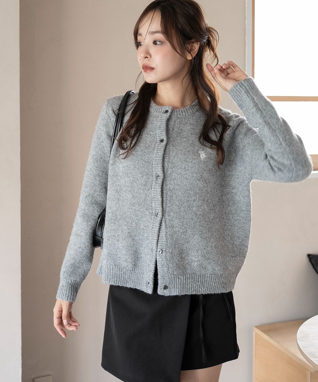 U.S. POLO ASSN. 25AW 微起毛感開襟衫_37