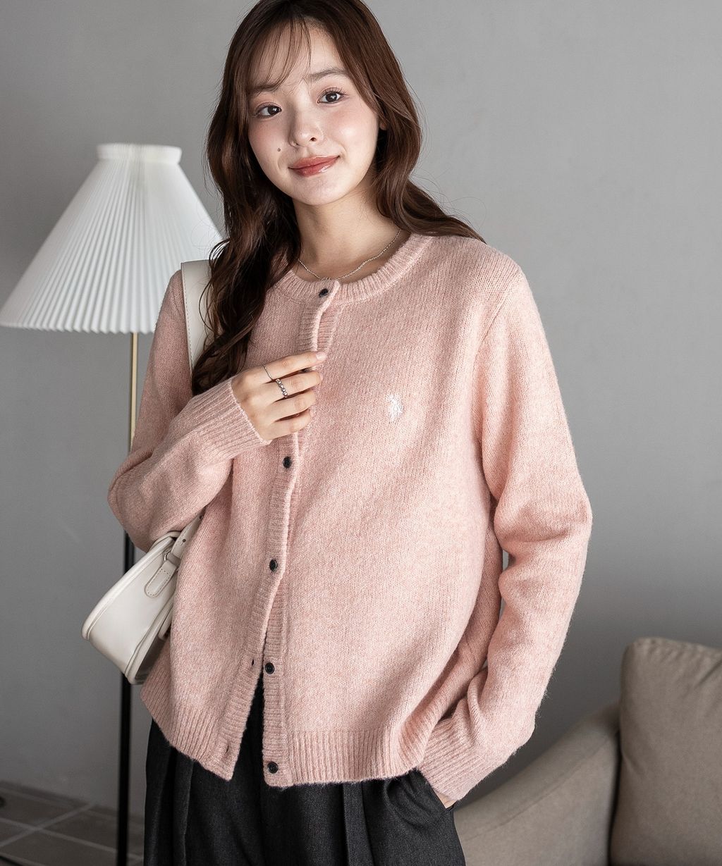 U.S. POLO ASSN. 25AW 微起毛感開襟衫_24