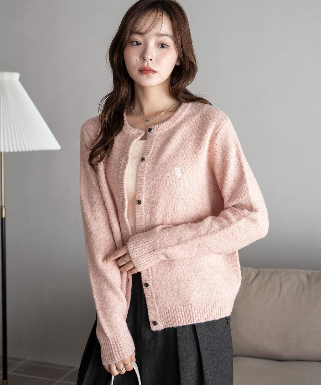 U.S. POLO ASSN. 25AW 微起毛感開襟衫_21