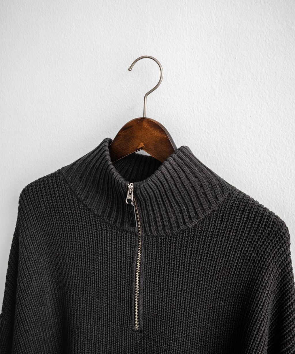 U.S. POLO ASSN. 半拉鍊寬鬆版型針織毛衣_43