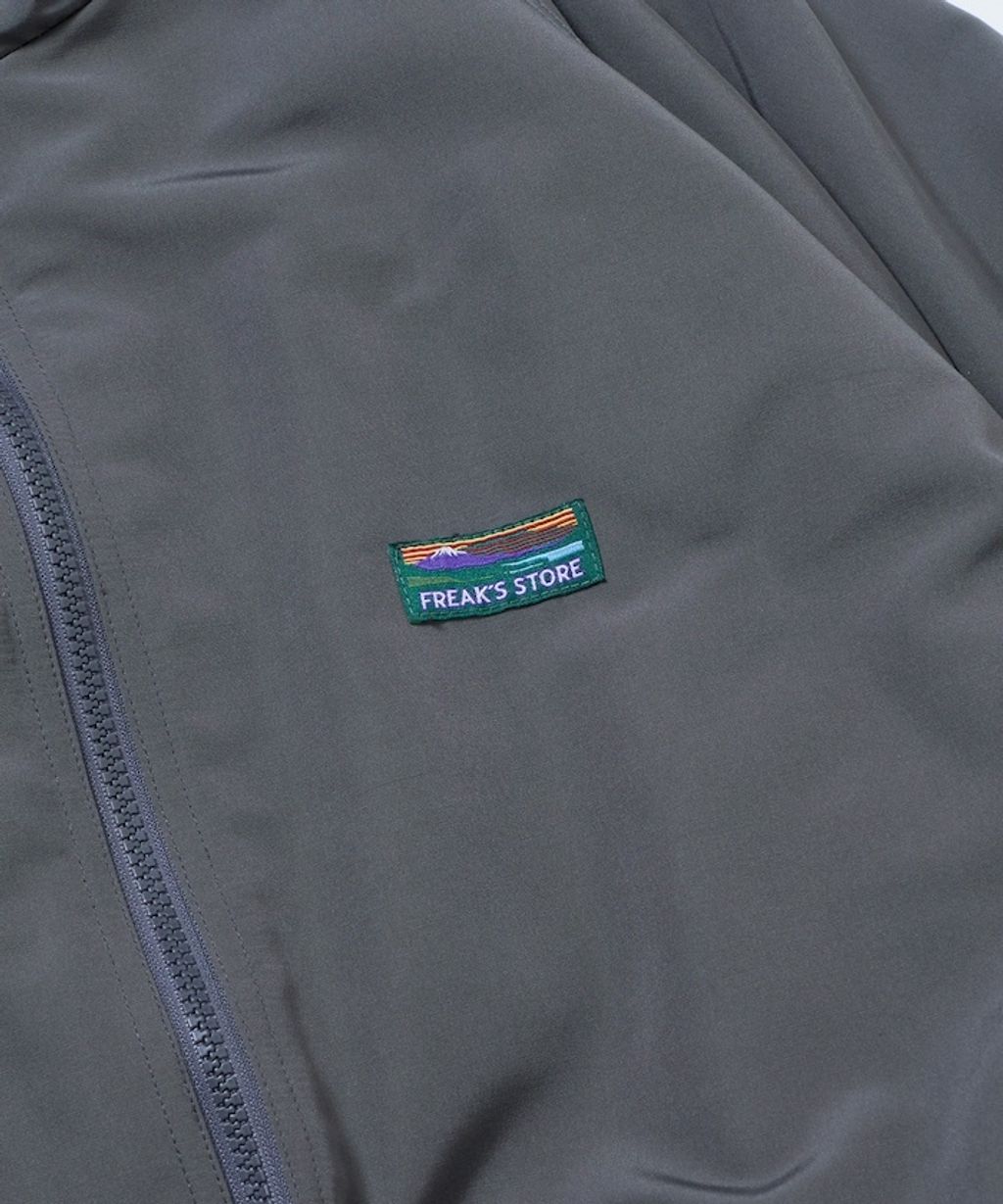 FREAKS STORE 寬鬆版型尼龍x刷毛雙面穿立領夾克_10