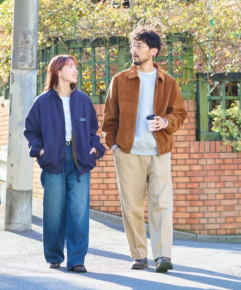 FREAKS STORE 寬鬆版型尼龍x刷毛雙面穿立領夾克_46