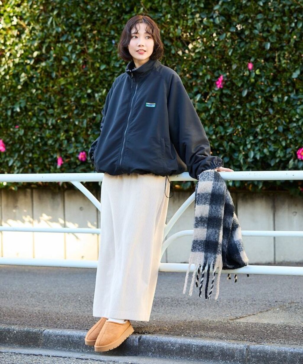 FREAKS STORE 寬鬆版型尼龍x刷毛雙面穿立領夾克_34