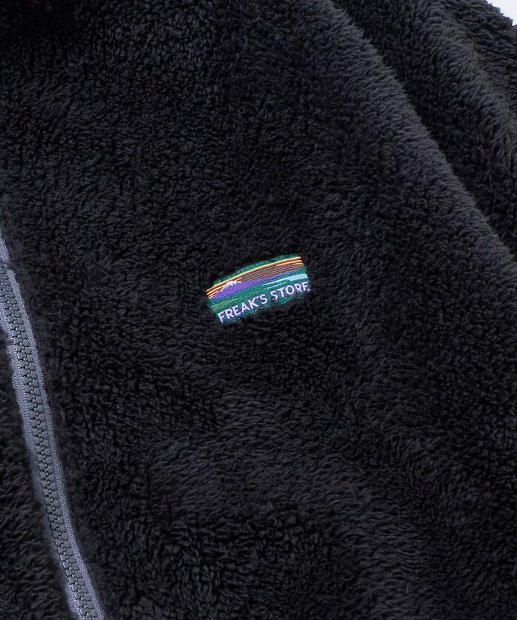 FREAKS STORE 寬鬆版型尼龍x刷毛雙面穿立領夾克_18