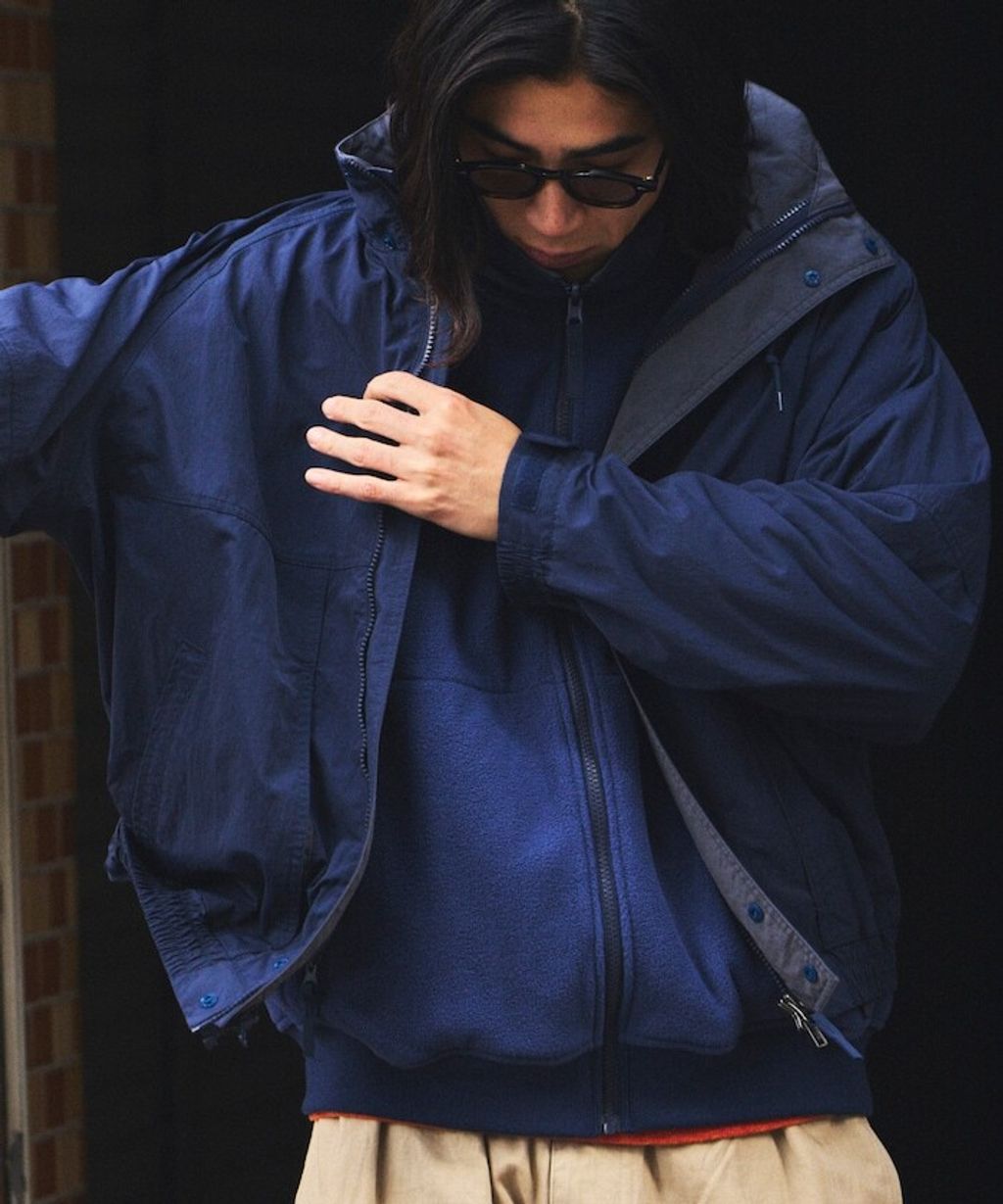 FREAKS STORE 3WAY 寬鬆版型尼龍×刷毛可拆式衣領外套_62