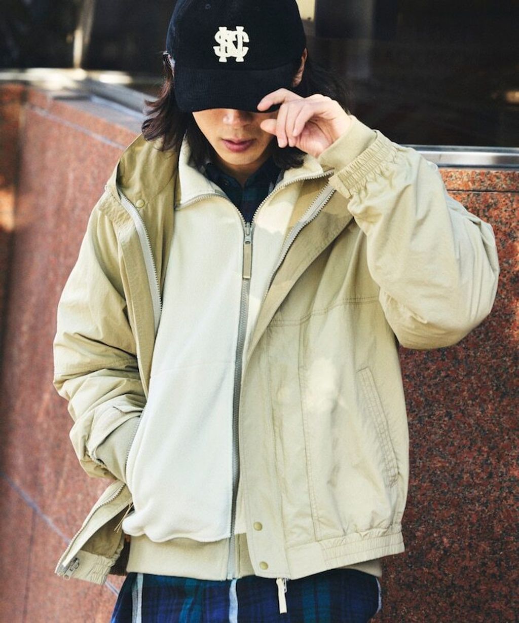 FREAKS STORE 3WAY 寬鬆版型尼龍×刷毛可拆式衣領外套_38