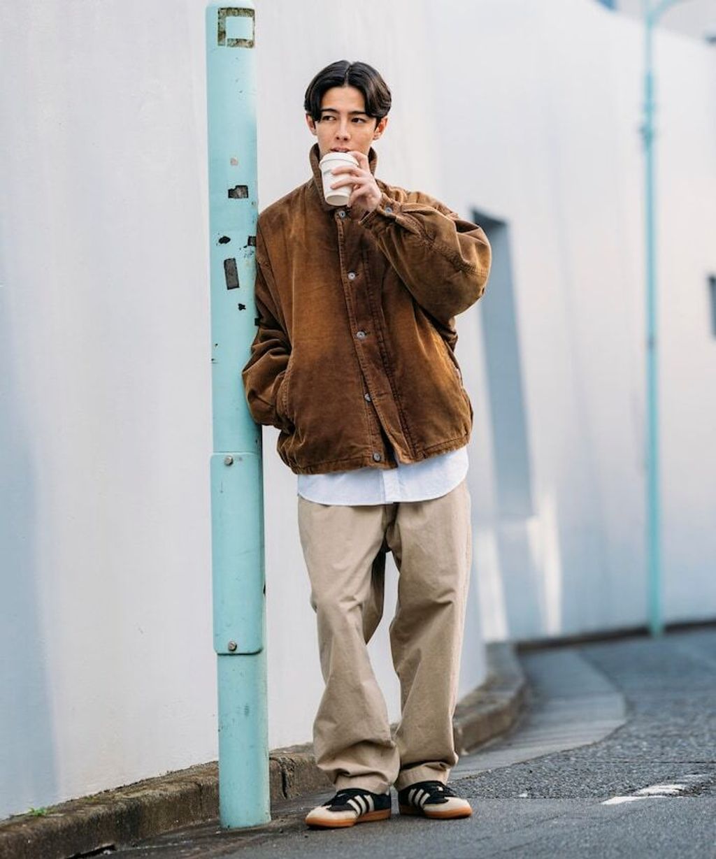 NAUTICA 短版中棉保暖燈芯絨外套_6