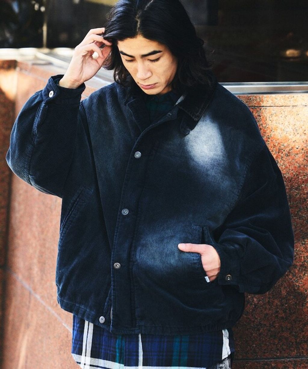 NAUTICA 短版中棉保暖燈芯絨外套_13