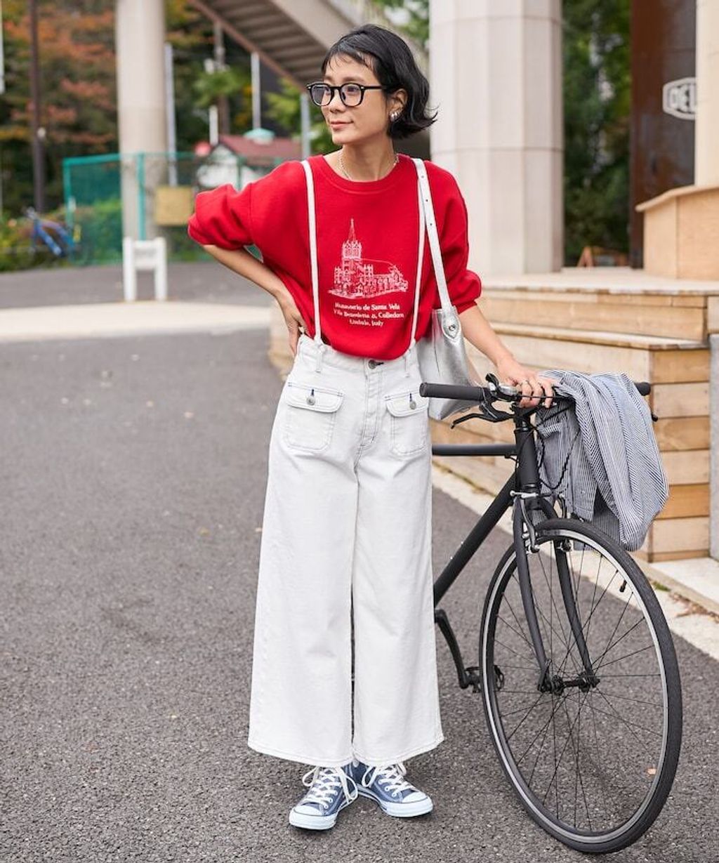 FREAKS STORE x SOMETHING 寬版顯瘦細吊帶丹寧褲 (一褲多穿)_15