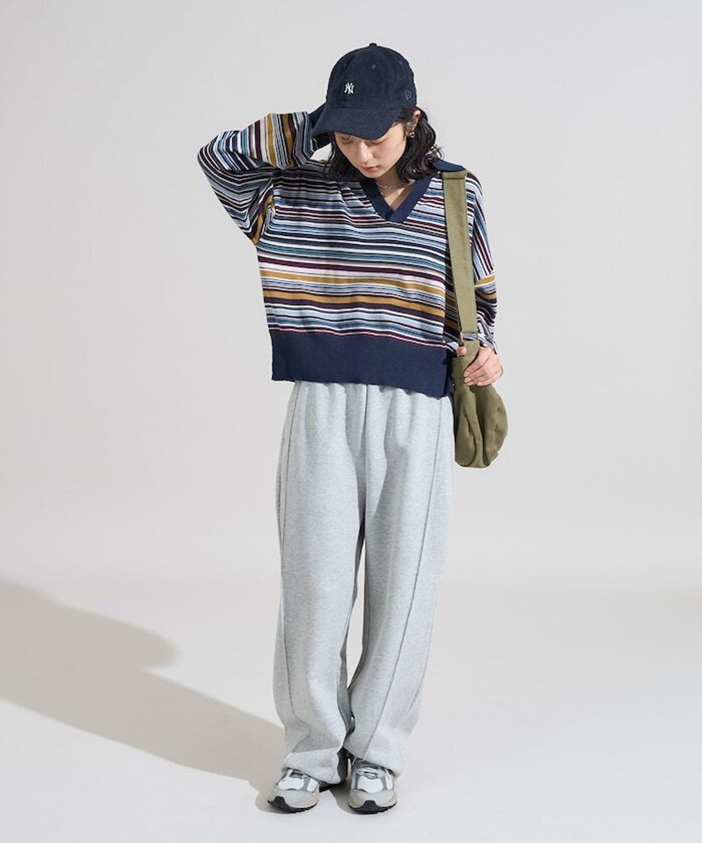 FREAKS STORE 太空棉立體剪裁弧形褲_12