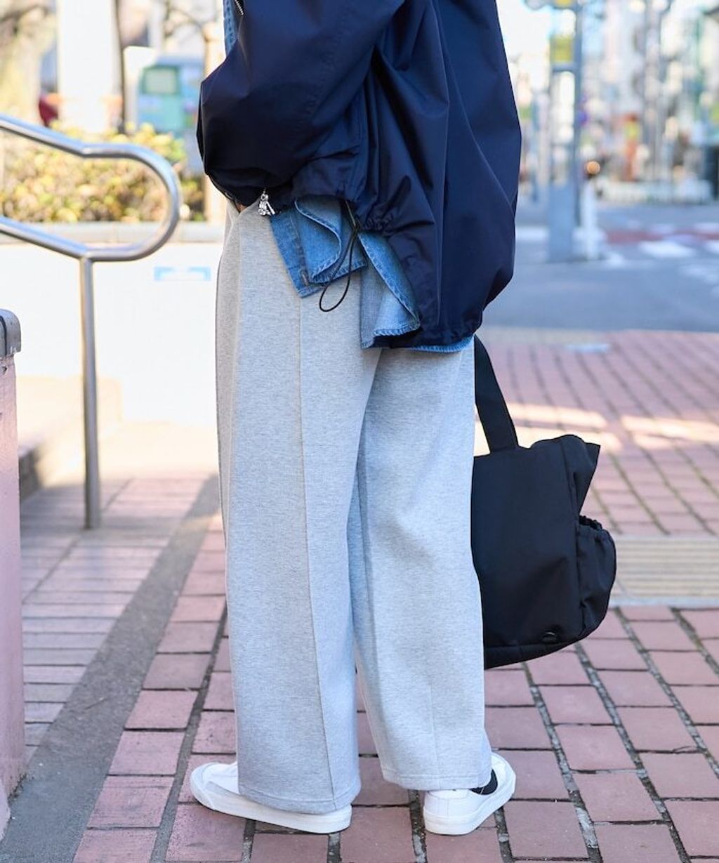 FREAKS STORE 太空棉立體剪裁弧形褲_10