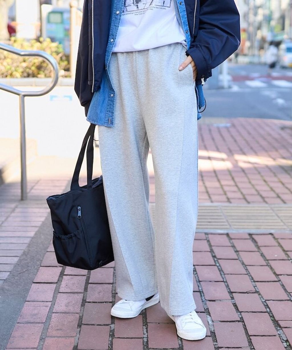 FREAKS STORE 太空棉立體剪裁弧形褲_9