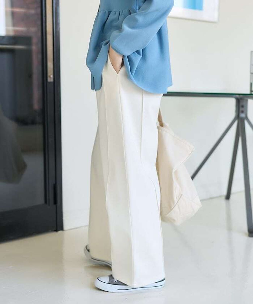 FREAKS STORE 太空棉立體剪裁弧形褲_41