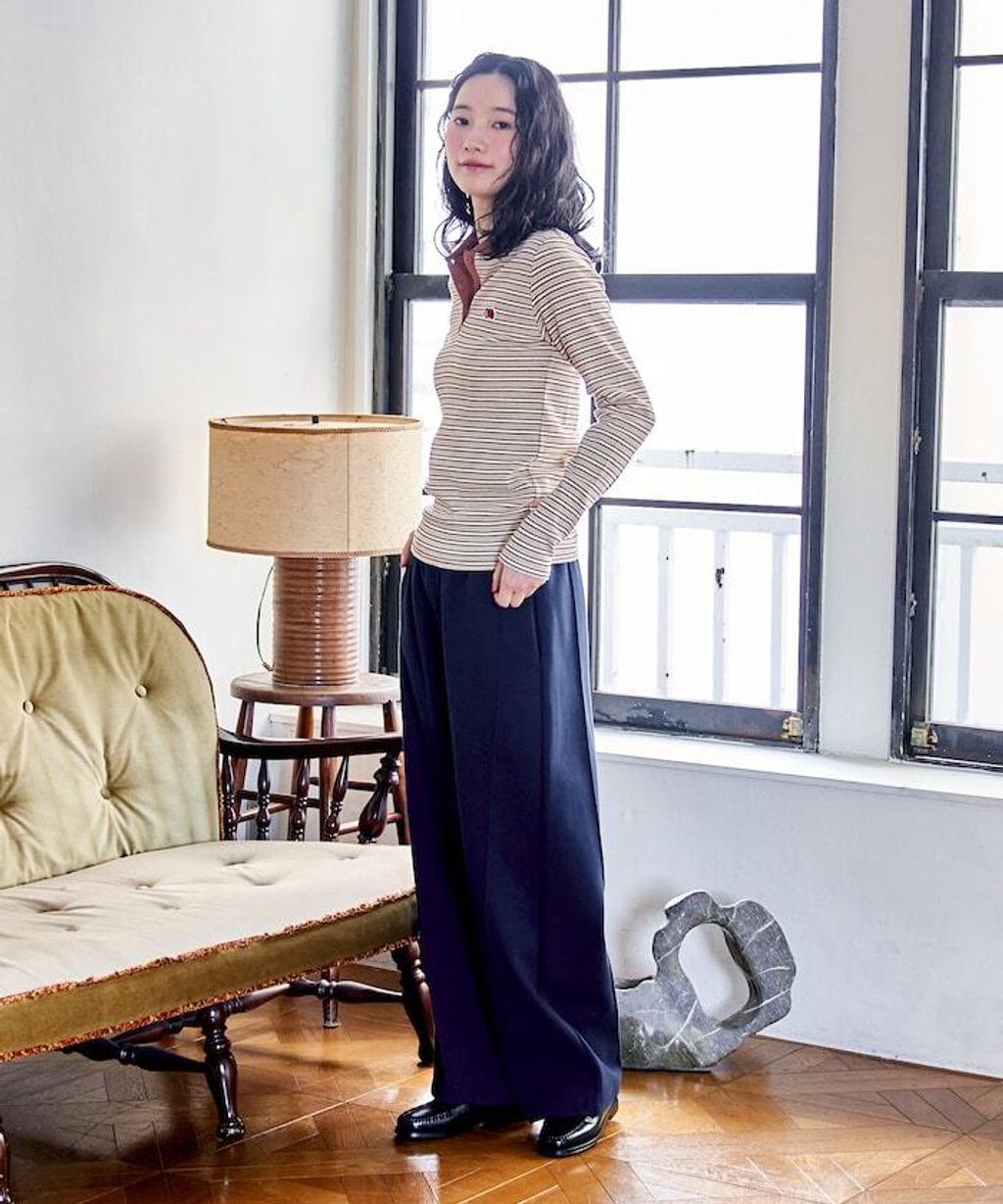 FREAKS STORE 太空棉立體剪裁弧形褲_49