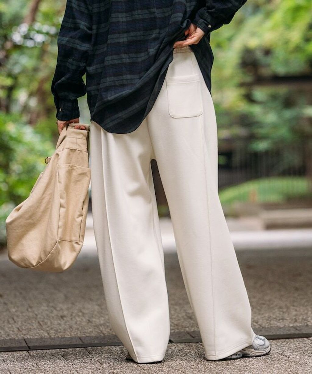 FREAKS STORE 太空棉立體剪裁弧形褲_37