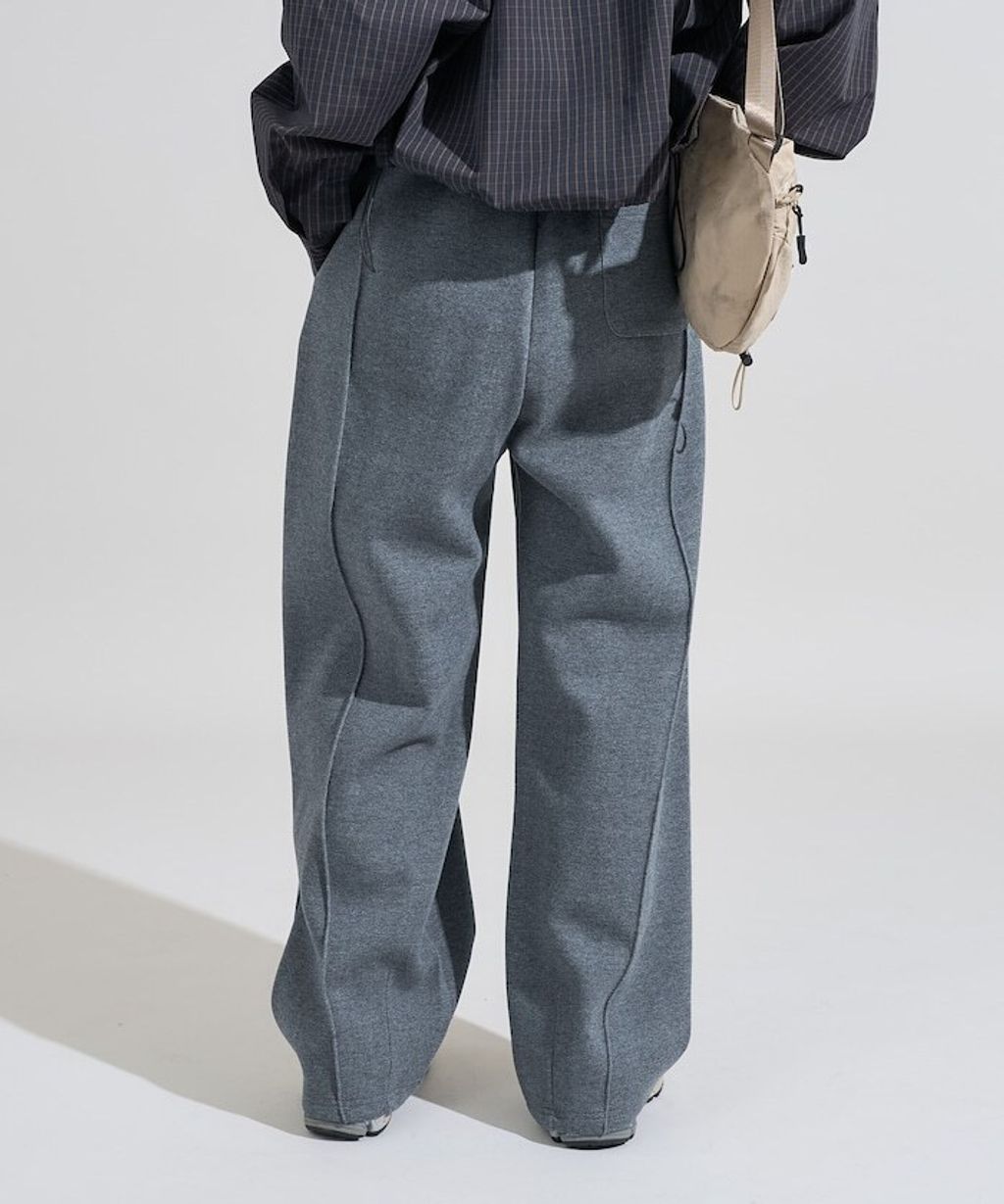 FREAKS STORE 太空棉立體剪裁弧形褲_29