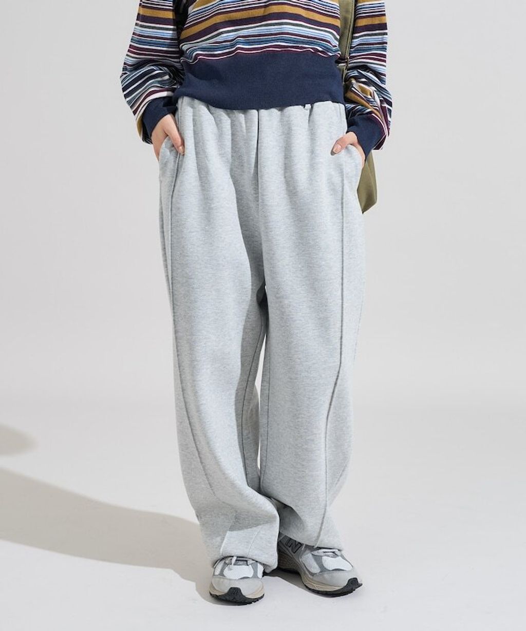 FREAKS STORE 太空棉立體剪裁弧形褲_15