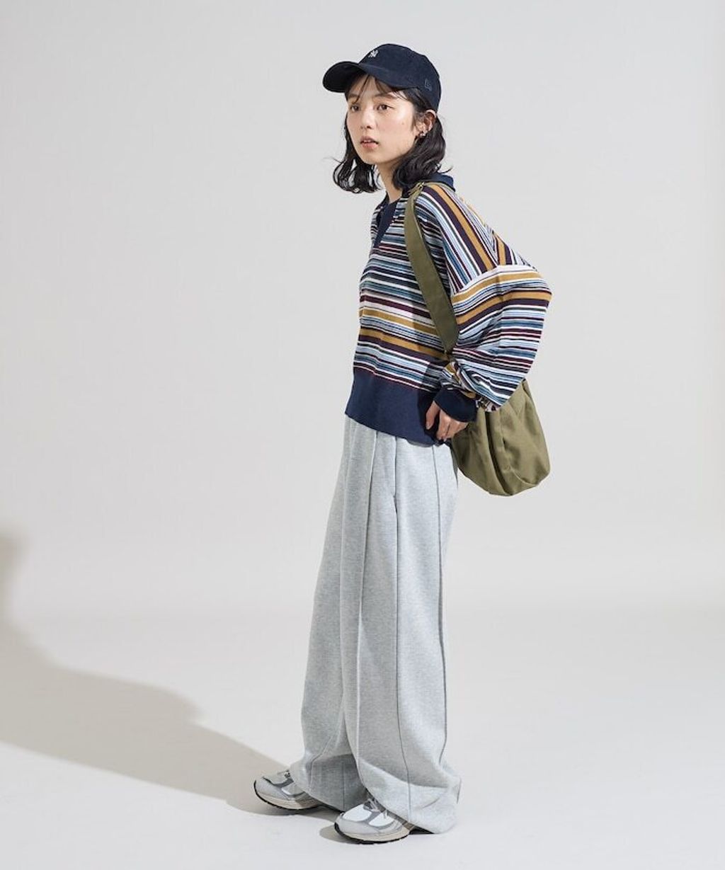 FREAKS STORE 太空棉立體剪裁弧形褲_13