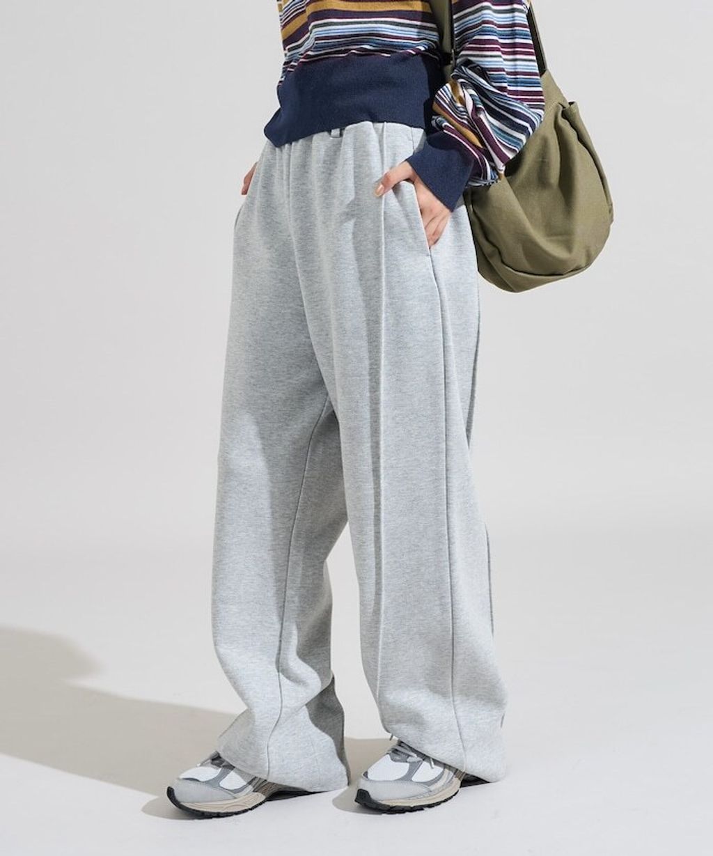 FREAKS STORE 太空棉立體剪裁弧形褲_18