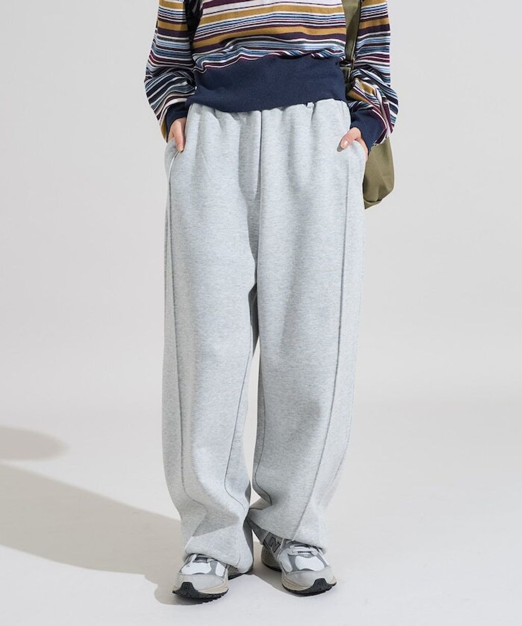 FREAKS STORE 太空棉立體剪裁弧形褲_17