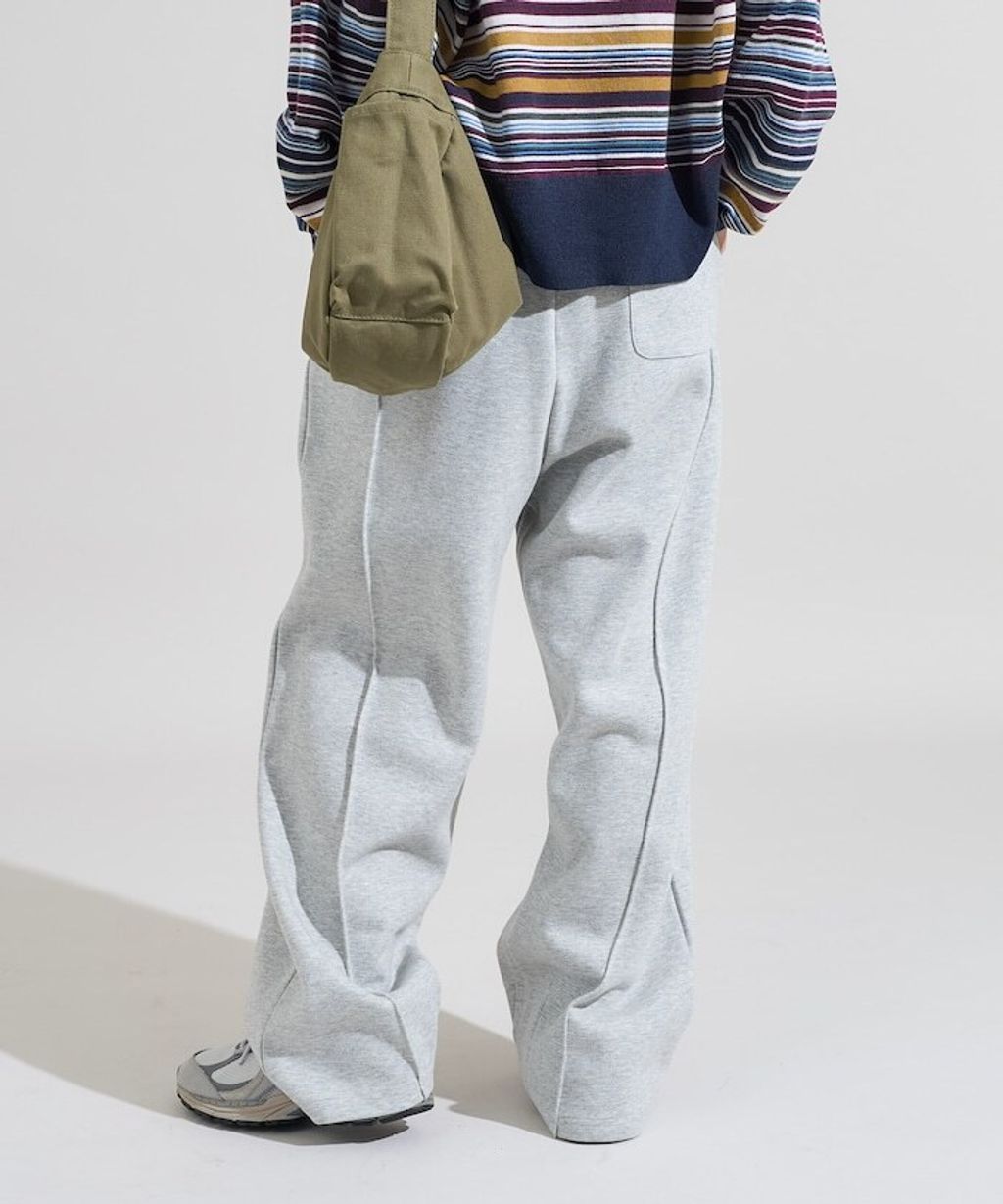 FREAKS STORE 太空棉立體剪裁弧形褲_19