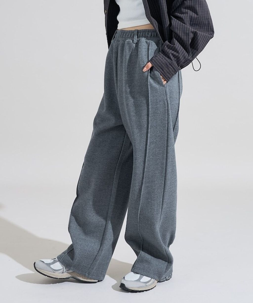 FREAKS STORE 太空棉立體剪裁弧形褲_28