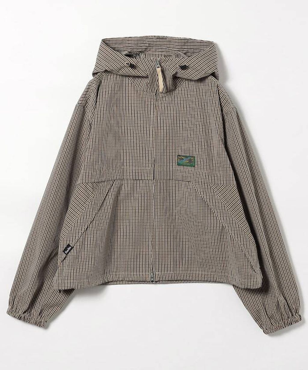 Foxfire × FREAKS STORE 輕量格紋連帽拉鍊下擺抽繩外套_51