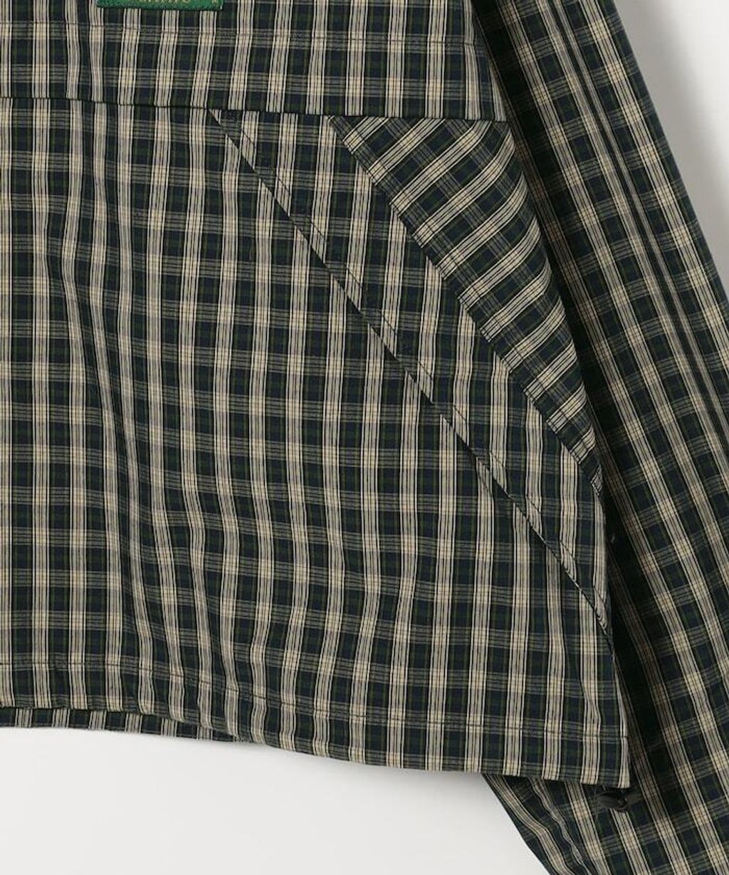 Foxfire × FREAKS STORE 輕量格紋連帽拉鍊下擺抽繩外套_40