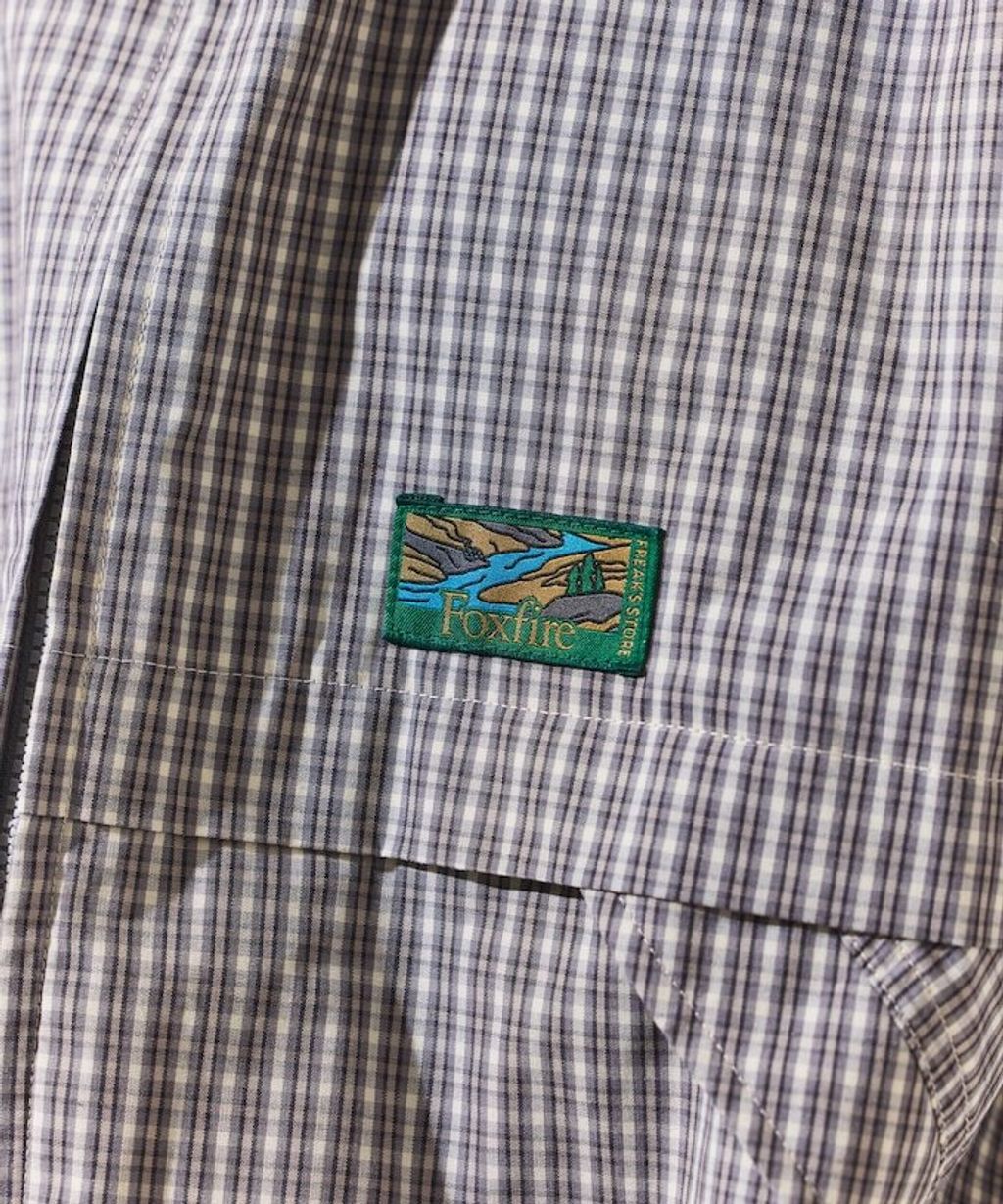 Foxfire × FREAKS STORE 輕量格紋連帽拉鍊下擺抽繩外套_36