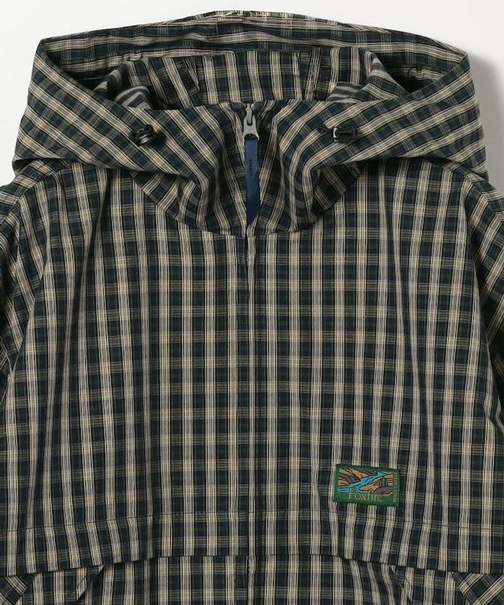 Foxfire × FREAKS STORE 輕量格紋連帽拉鍊下擺抽繩外套_39
