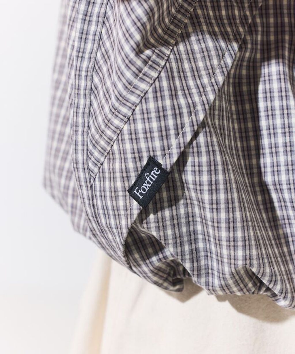 Foxfire × FREAKS STORE 輕量格紋連帽拉鍊下擺抽繩外套_33