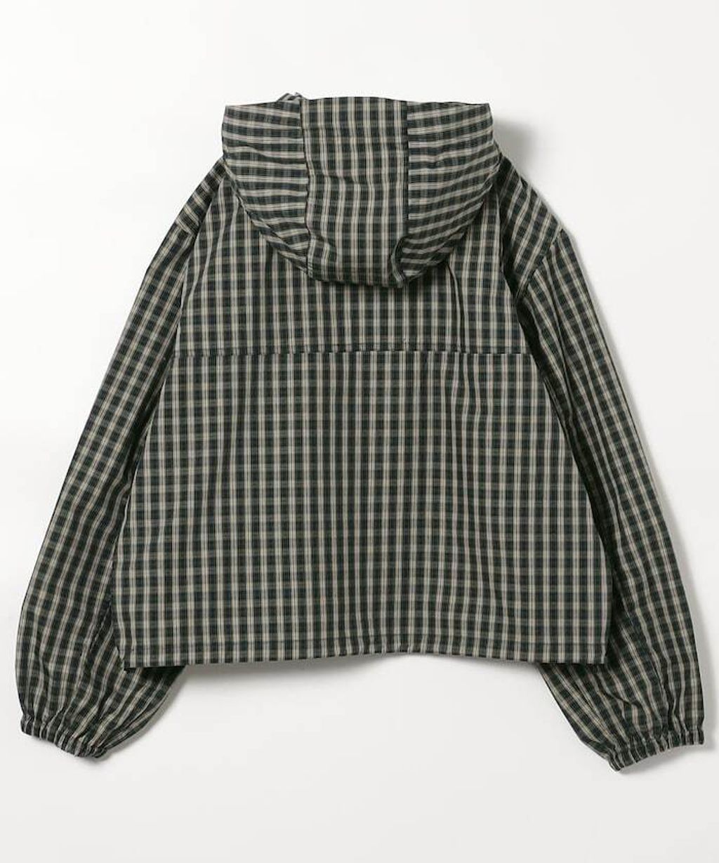 Foxfire × FREAKS STORE 輕量格紋連帽拉鍊下擺抽繩外套_38