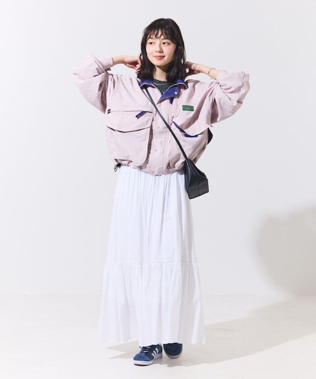 Foxfire × FREAKS STORE 雙拉鍊短版復古風尼龍外套_50