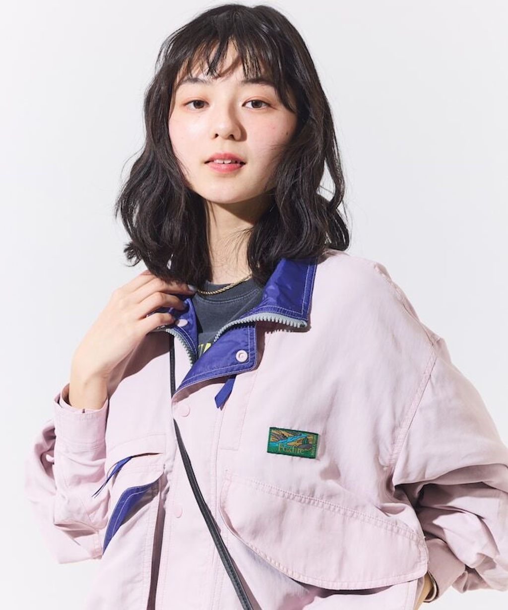 Foxfire × FREAKS STORE 雙拉鍊短版復古風尼龍外套_55