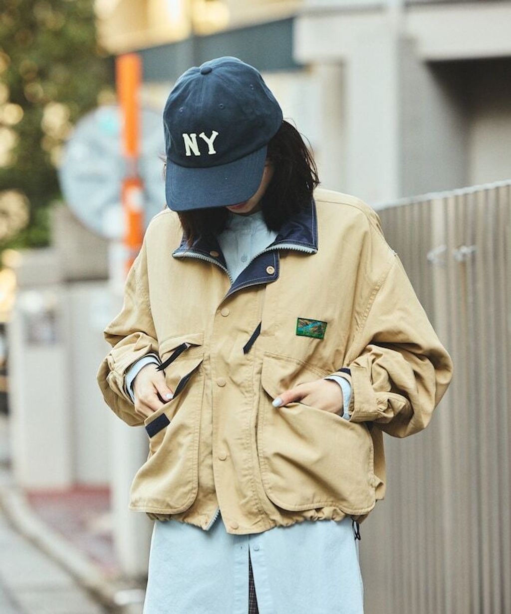 Foxfire × FREAKS STORE 雙拉鍊短版復古風尼龍外套_14