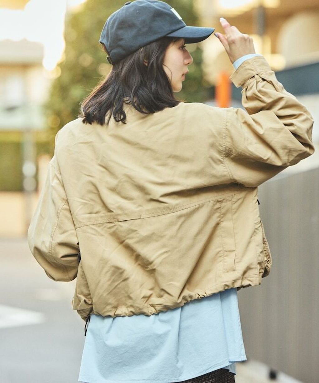 Foxfire × FREAKS STORE 雙拉鍊短版復古風尼龍外套_19