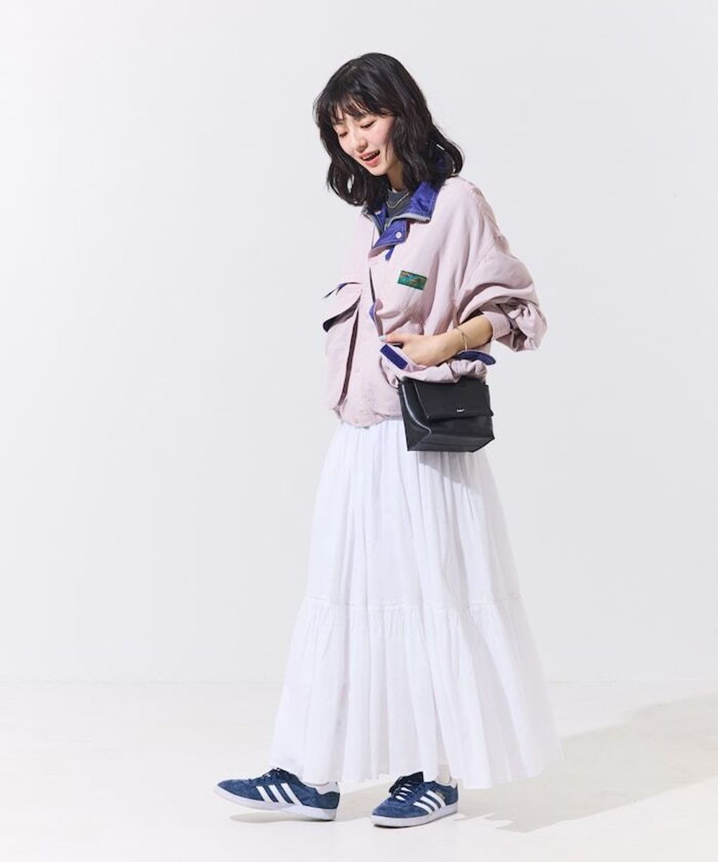 Foxfire × FREAKS STORE 雙拉鍊短版復古風尼龍外套_47