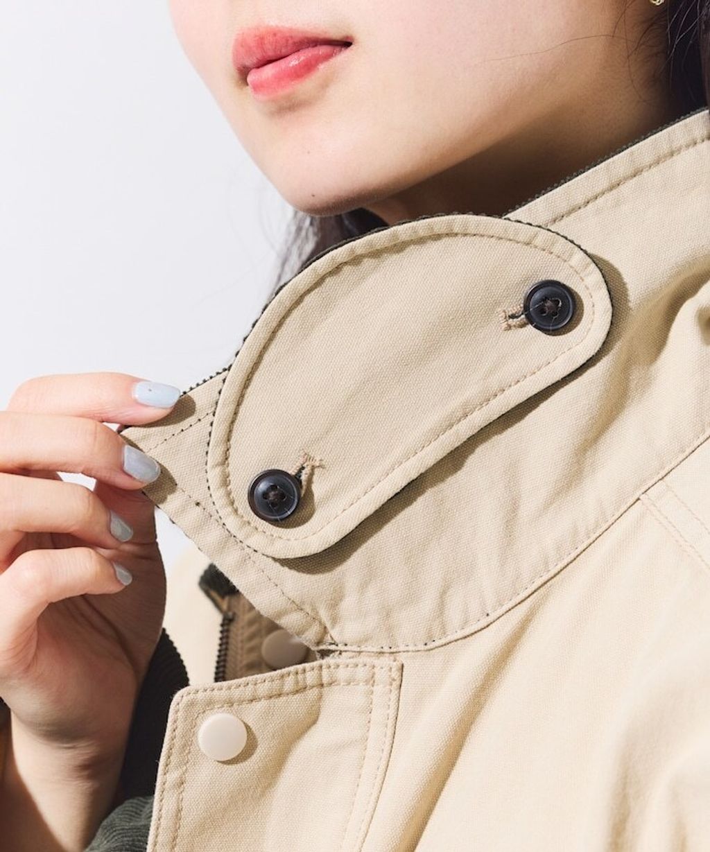 Foxfire × FREAKS STORE Warden Jacket復古多口袋立領機能工裝外套(女款)_54