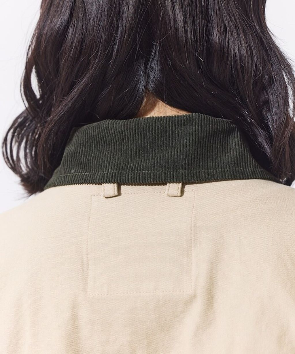 Foxfire × FREAKS STORE Warden Jacket復古多口袋立領機能工裝外套(女款)_41