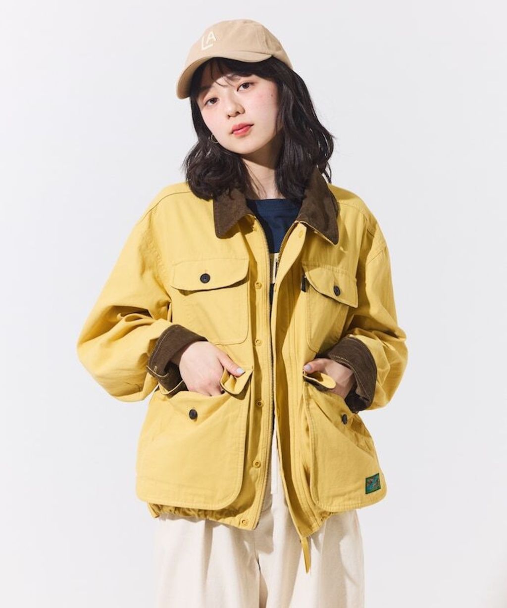 Foxfire × FREAKS STORE Warden Jacket復古多口袋立領機能工裝外套(女款)_19