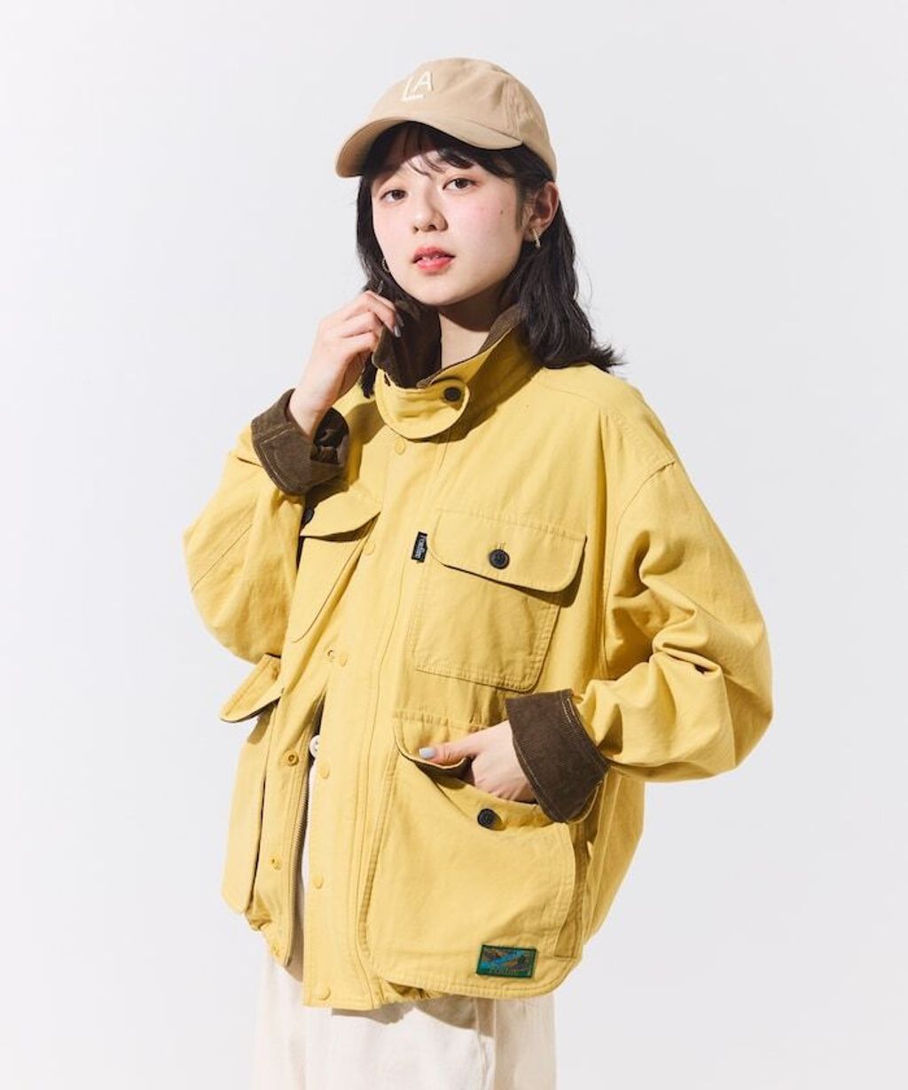 Foxfire × FREAKS STORE Warden Jacket復古多口袋立領機能工裝外套(女款)_30