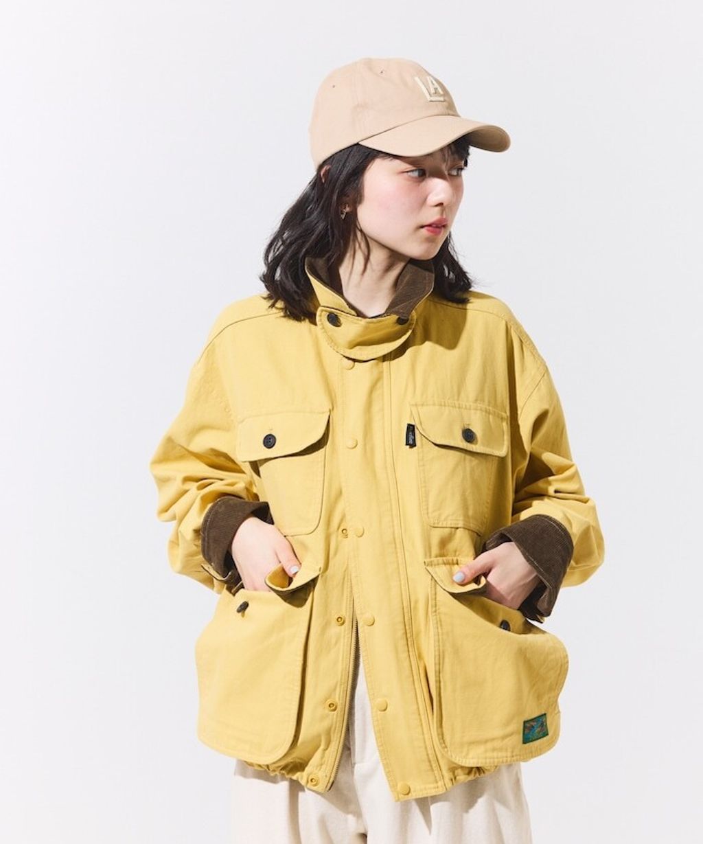 Foxfire × FREAKS STORE Warden Jacket復古多口袋立領機能工裝外套(女款)_31