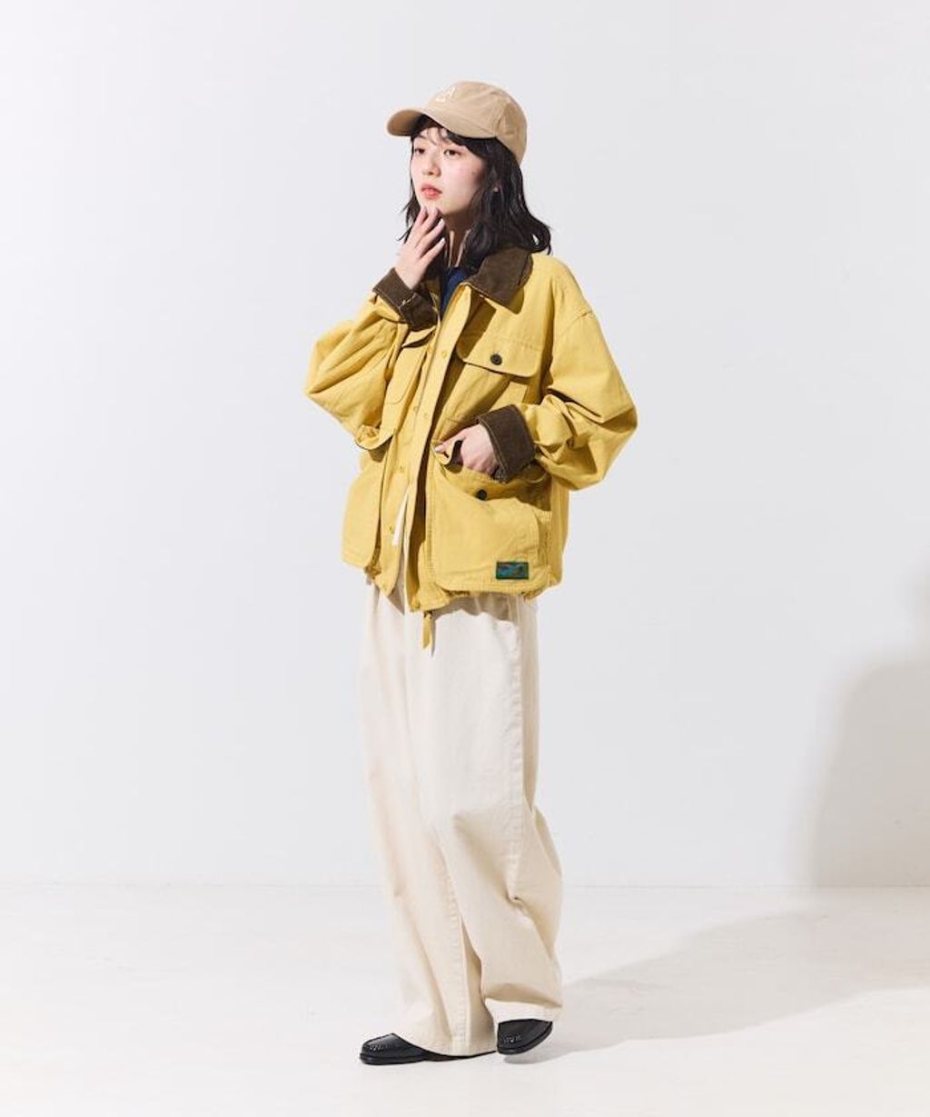 Foxfire × FREAKS STORE Warden Jacket復古多口袋立領機能工裝外套(女款)_15