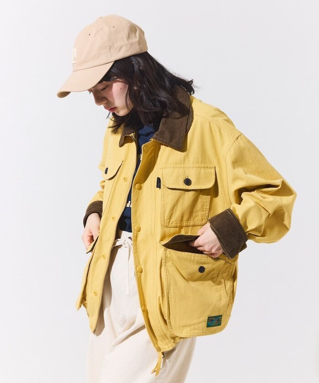 Foxfire × FREAKS STORE Warden Jacket復古多口袋立領機能工裝外套(女款)_21