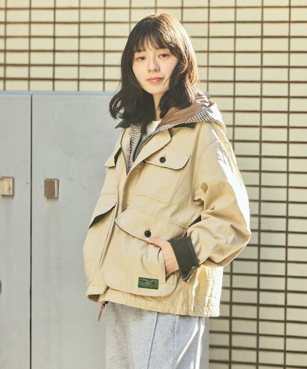 Foxfire × FREAKS STORE Warden Jacket復古多口袋立領機能工裝外套(女款)_8