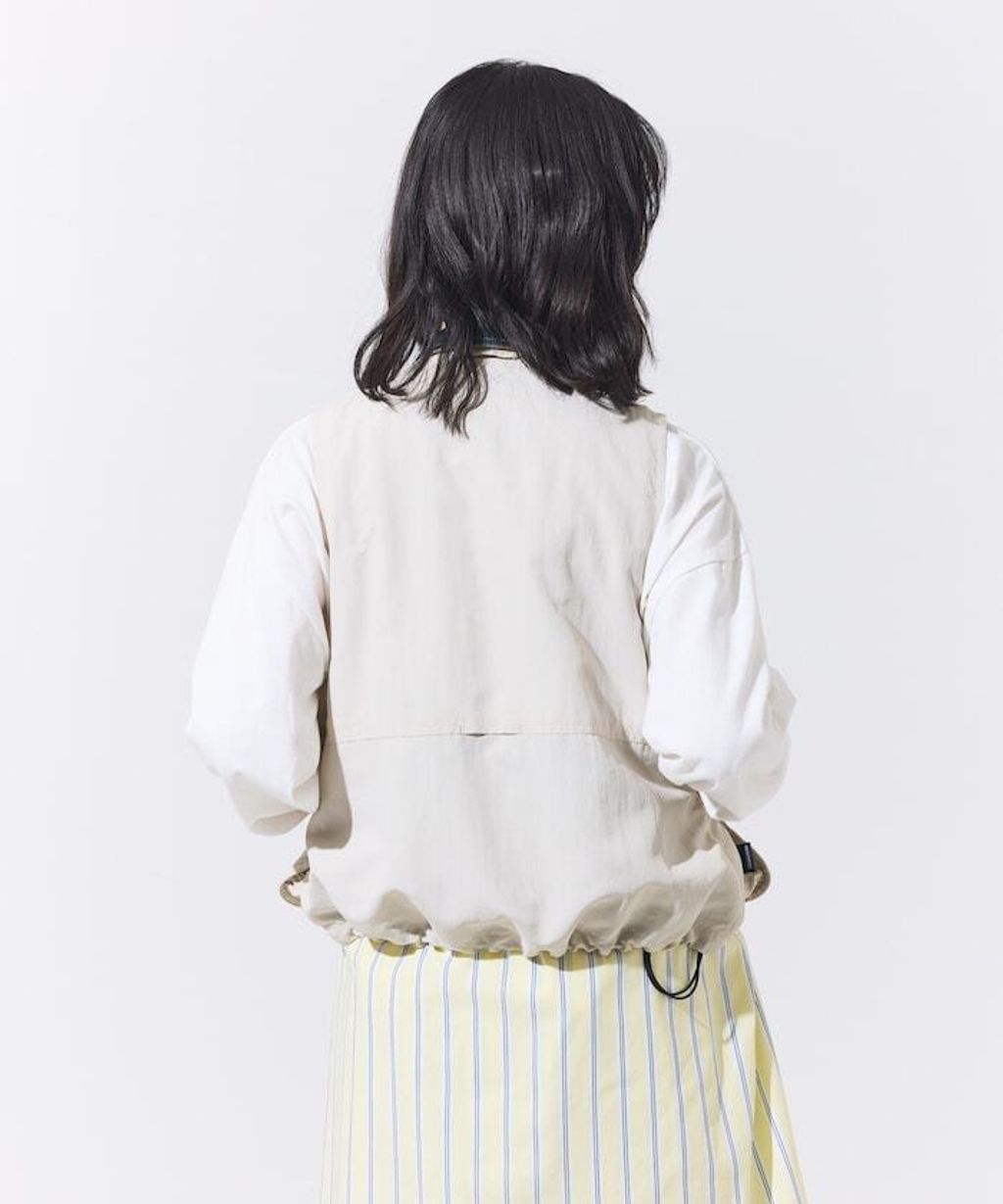 Foxfire × FREAKS STORE New Destination古著感短版多口袋機能釣魚背心(女款)_30